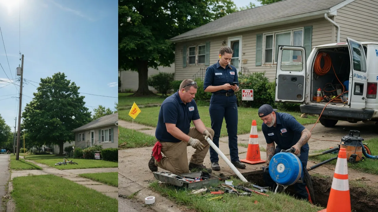 Sewer Line Repair in Saint Francisville, IL near me